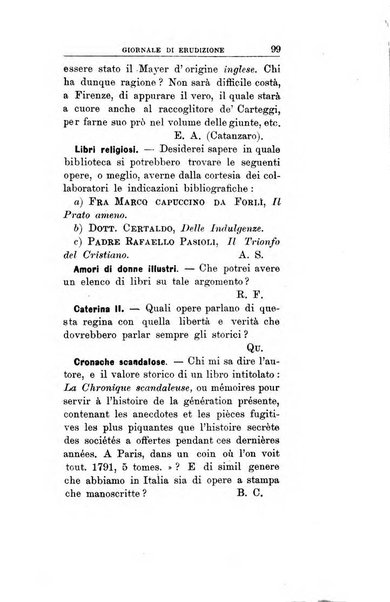 Giornale di erudizione corrispondenza letteraria, artistica e scientifica