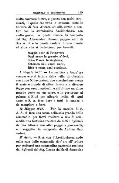 Giornale di erudizione corrispondenza letteraria, artistica e scientifica