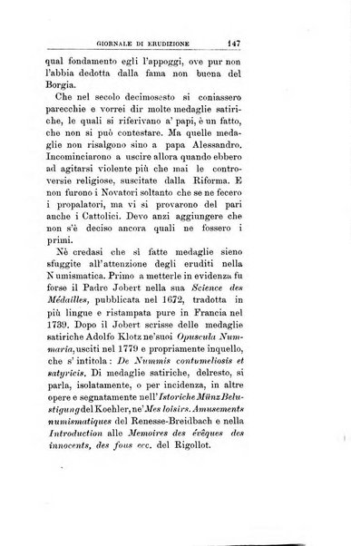 Giornale di erudizione corrispondenza letteraria, artistica e scientifica