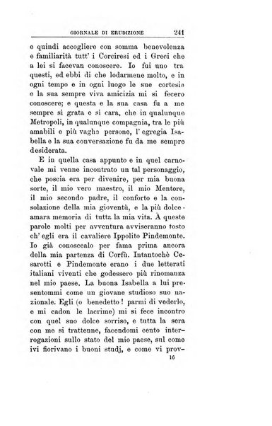 Giornale di erudizione corrispondenza letteraria, artistica e scientifica