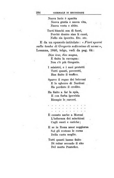 Giornale di erudizione corrispondenza letteraria, artistica e scientifica