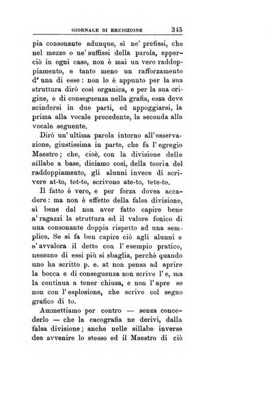 Giornale di erudizione corrispondenza letteraria, artistica e scientifica