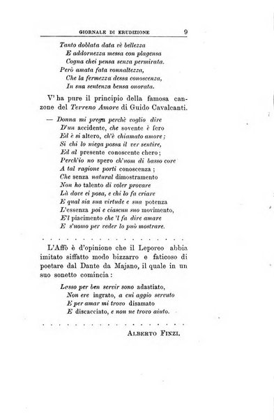 Giornale di erudizione corrispondenza letteraria, artistica e scientifica