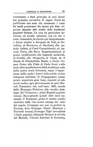 Giornale di erudizione corrispondenza letteraria, artistica e scientifica