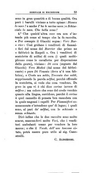 Giornale di erudizione corrispondenza letteraria, artistica e scientifica