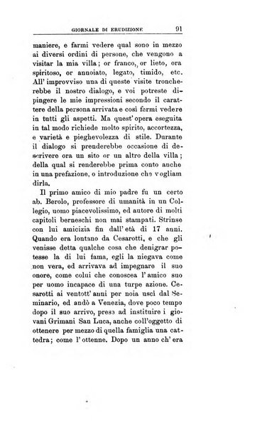 Giornale di erudizione corrispondenza letteraria, artistica e scientifica