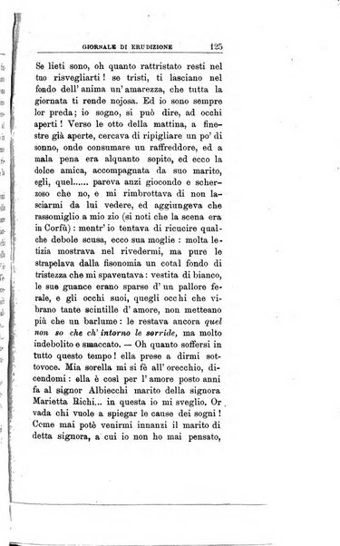 Giornale di erudizione corrispondenza letteraria, artistica e scientifica