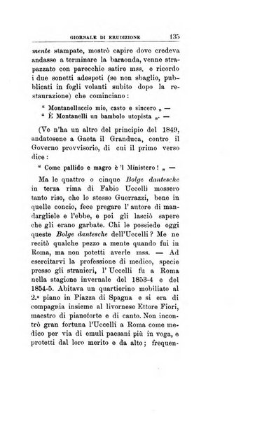 Giornale di erudizione corrispondenza letteraria, artistica e scientifica