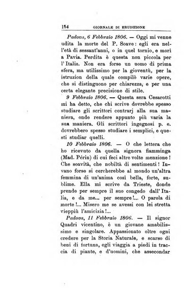 Giornale di erudizione corrispondenza letteraria, artistica e scientifica