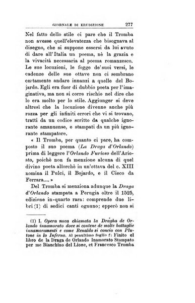 Giornale di erudizione corrispondenza letteraria, artistica e scientifica