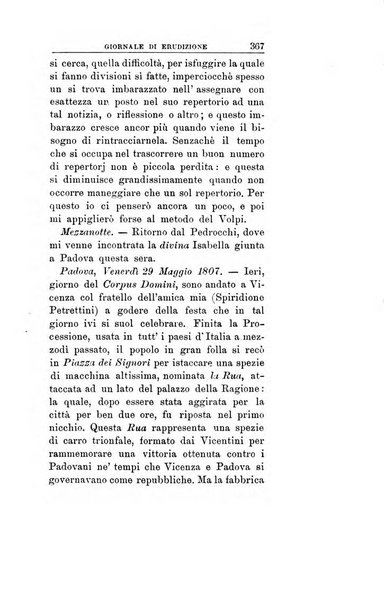 Giornale di erudizione corrispondenza letteraria, artistica e scientifica