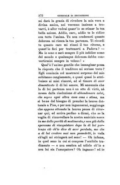 Giornale di erudizione corrispondenza letteraria, artistica e scientifica