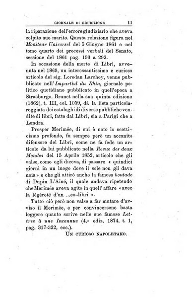 Giornale di erudizione corrispondenza letteraria, artistica e scientifica