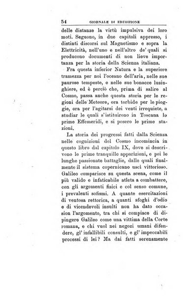 Giornale di erudizione corrispondenza letteraria, artistica e scientifica