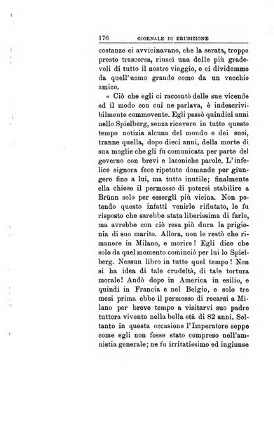 Giornale di erudizione corrispondenza letteraria, artistica e scientifica