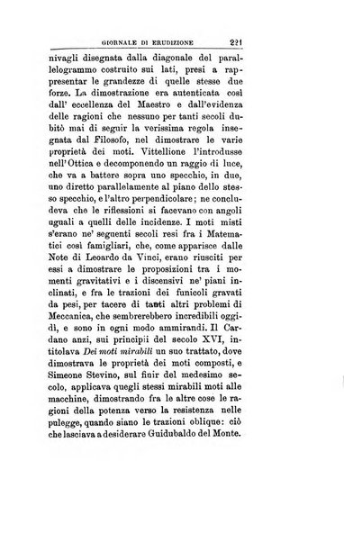 Giornale di erudizione corrispondenza letteraria, artistica e scientifica