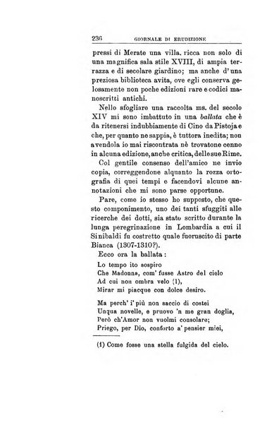 Giornale di erudizione corrispondenza letteraria, artistica e scientifica