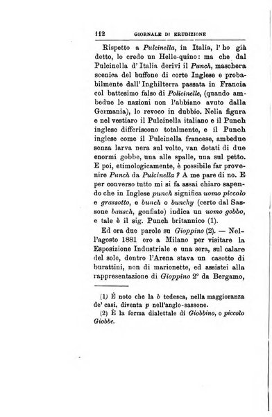 Giornale di erudizione corrispondenza letteraria, artistica e scientifica