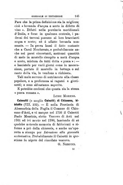 Giornale di erudizione corrispondenza letteraria, artistica e scientifica