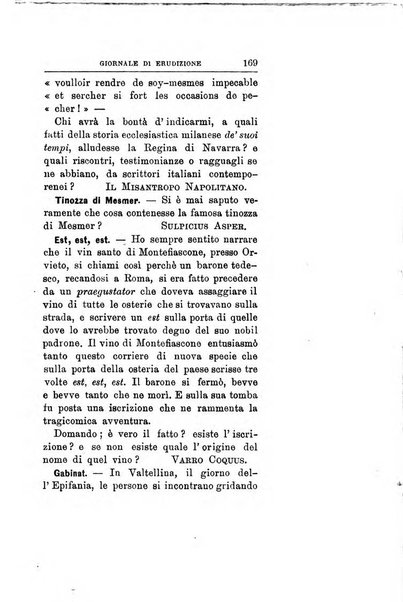 Giornale di erudizione corrispondenza letteraria, artistica e scientifica