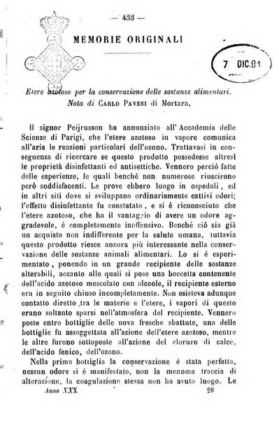 Giornale di farmacia, di chimica e di scienze affini