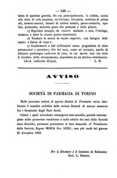 Giornale di farmacia, di chimica e di scienze affini