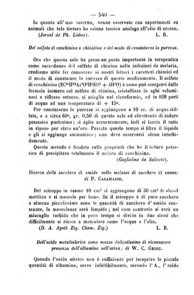 Giornale di farmacia, di chimica e di scienze affini