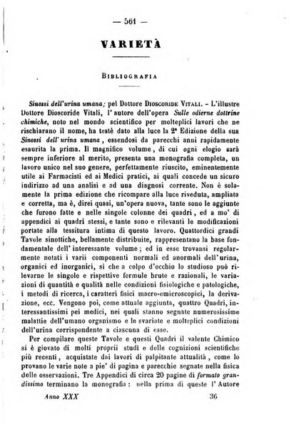 Giornale di farmacia, di chimica e di scienze affini