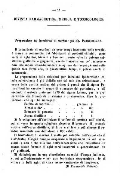 Giornale di farmacia, di chimica e di scienze affini