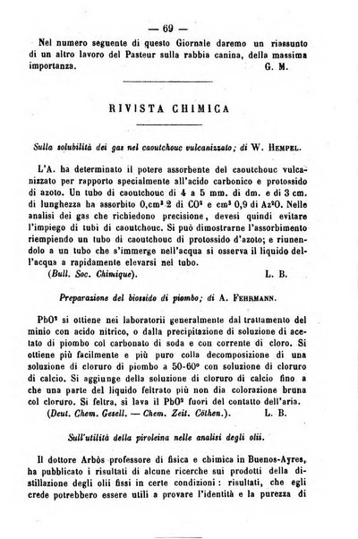 Giornale di farmacia, di chimica e di scienze affini