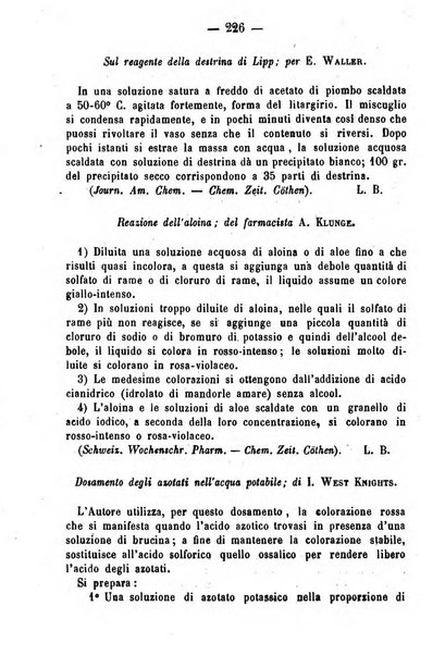 Giornale di farmacia, di chimica e di scienze affini