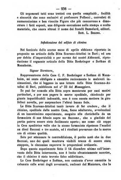 Giornale di farmacia, di chimica e di scienze affini