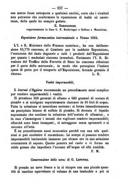 Giornale di farmacia, di chimica e di scienze affini