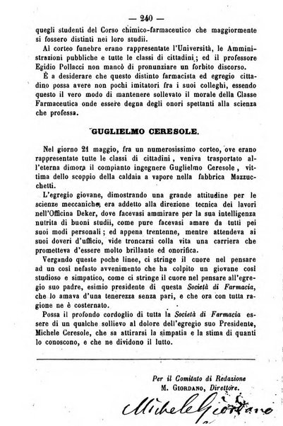 Giornale di farmacia, di chimica e di scienze affini