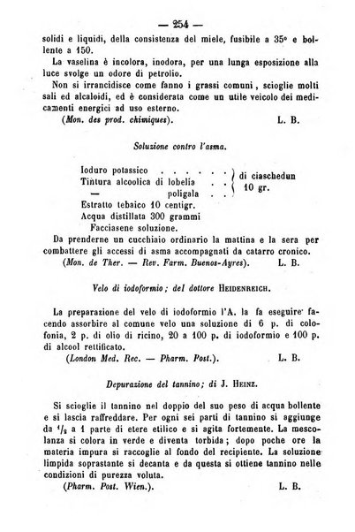 Giornale di farmacia, di chimica e di scienze affini