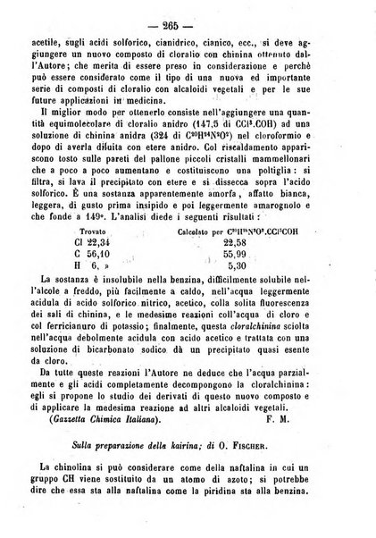 Giornale di farmacia, di chimica e di scienze affini