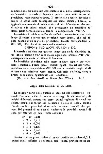 Giornale di farmacia, di chimica e di scienze affini