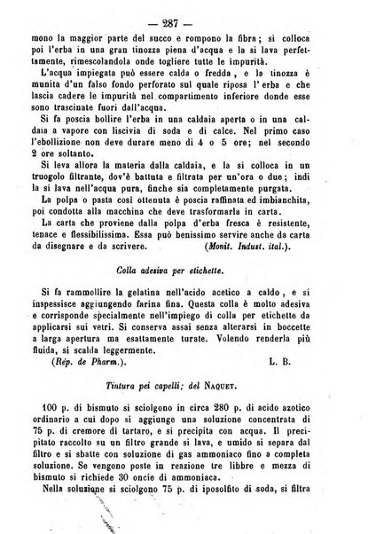 Giornale di farmacia, di chimica e di scienze affini