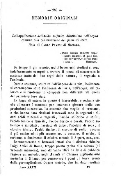 Giornale di farmacia, di chimica e di scienze affini