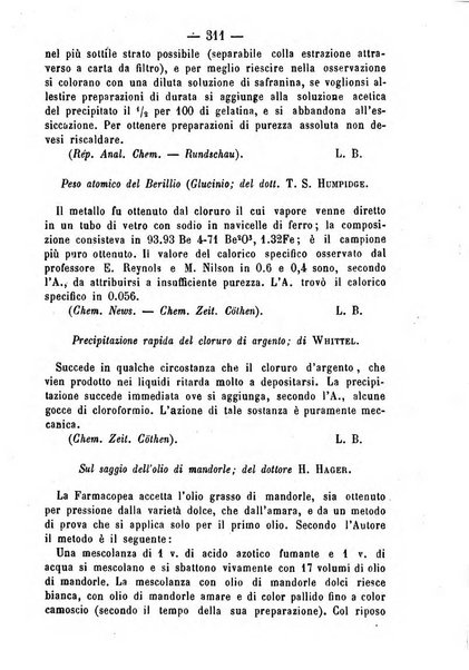 Giornale di farmacia, di chimica e di scienze affini