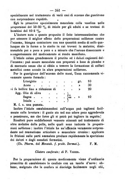 Giornale di farmacia, di chimica e di scienze affini