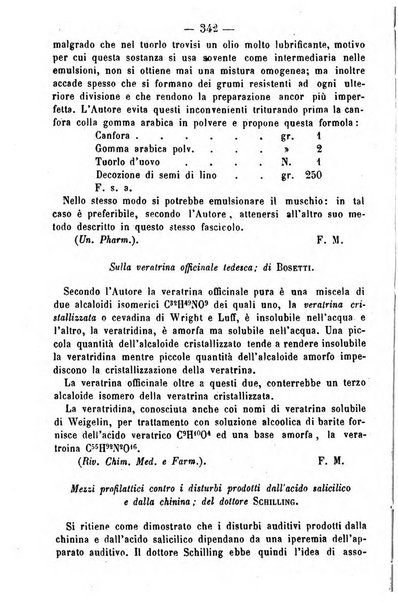 Giornale di farmacia, di chimica e di scienze affini