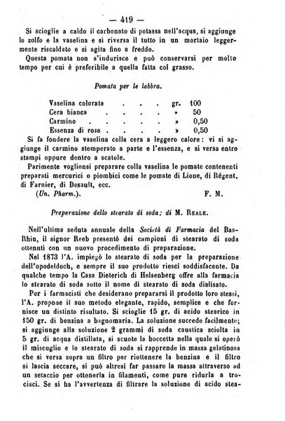 Giornale di farmacia, di chimica e di scienze affini