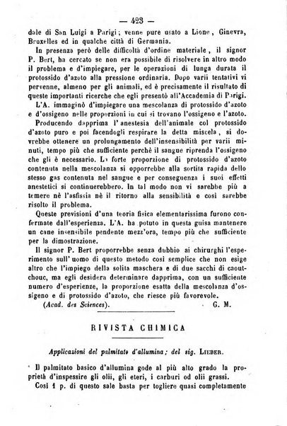 Giornale di farmacia, di chimica e di scienze affini