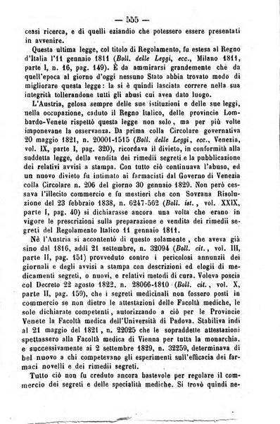 Giornale di farmacia, di chimica e di scienze affini