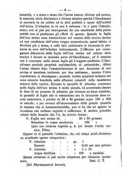 Giornale di farmacia, di chimica e di scienze affini