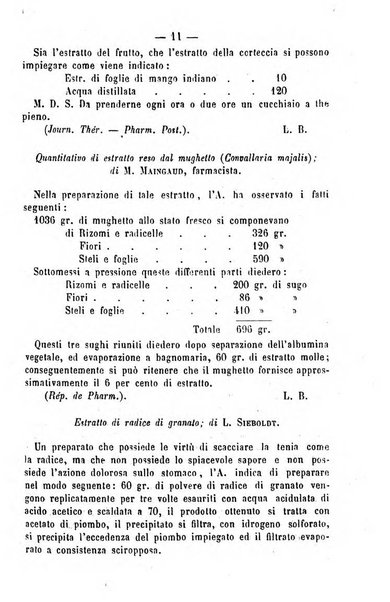 Giornale di farmacia, di chimica e di scienze affini