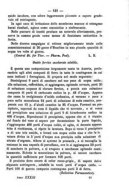 Giornale di farmacia, di chimica e di scienze affini