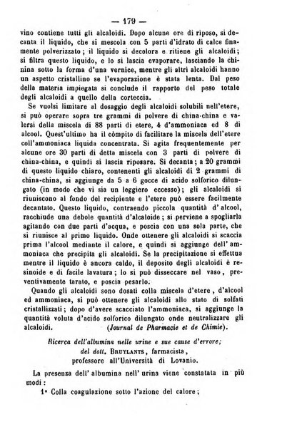 Giornale di farmacia, di chimica e di scienze affini