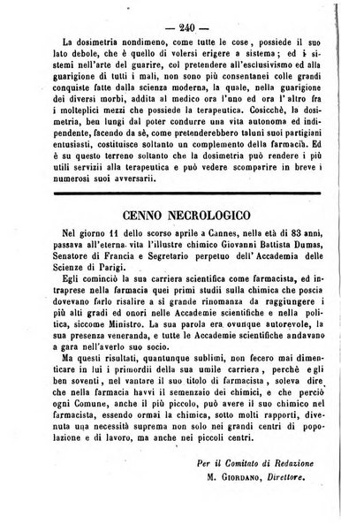 Giornale di farmacia, di chimica e di scienze affini